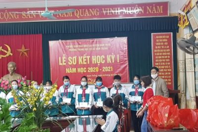 THẦY TRÒ TRƯỜNG THCS NAM THẮNG SƠ KẾT HỌC KỲ I NĂM HỌC 2020 – 2021