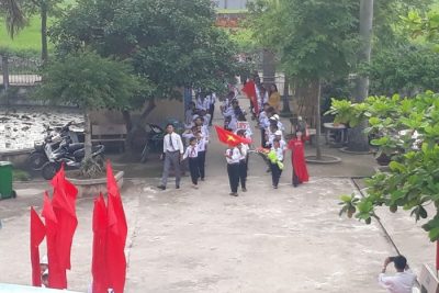 TRƯỜNG THCS NAM THẮNG TƯNG BỪNG NGÀY LỄ KHAI GIẢNG NĂM HỌC MỚI 2019 – 2020
