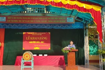 TRƯỜNG THCS NAM THẮNG TƯNG BỪNG NGÀY LỄ KHAI GIẢNG NĂM HỌC MỚI 2020-2021