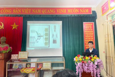 TRƯỜNG THCS NAM THẮNG TỔ CHỨC TẬP HUẤN VÀ TRIỂN KHAI DẠY HỌC THÍ ĐIỂM GIÁO DỤC AI