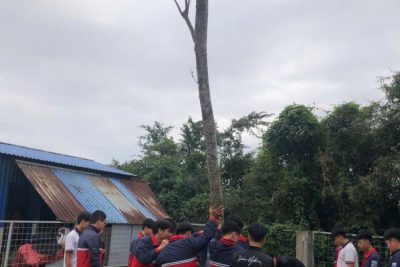 TRƯỜNG THCS NAM THẮNG TÍCH CỰC HƯỞNG ỨNG “TẾT TRỒNG CÂY ĐỜI ĐỜI NHỚ ƠN BÁC HỒ” XUÂN 2026