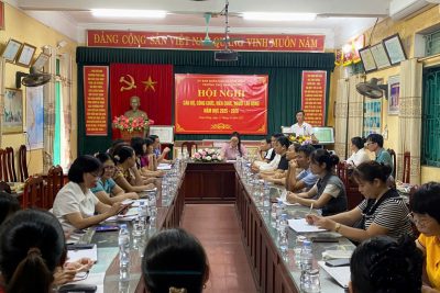 HỘI NGHỊ CÁN BỘ, CÔNG CHỨC, VIÊN CHỨC, NGƯỜI LAO ĐỘNG NĂM HỌC 2025 – 2026